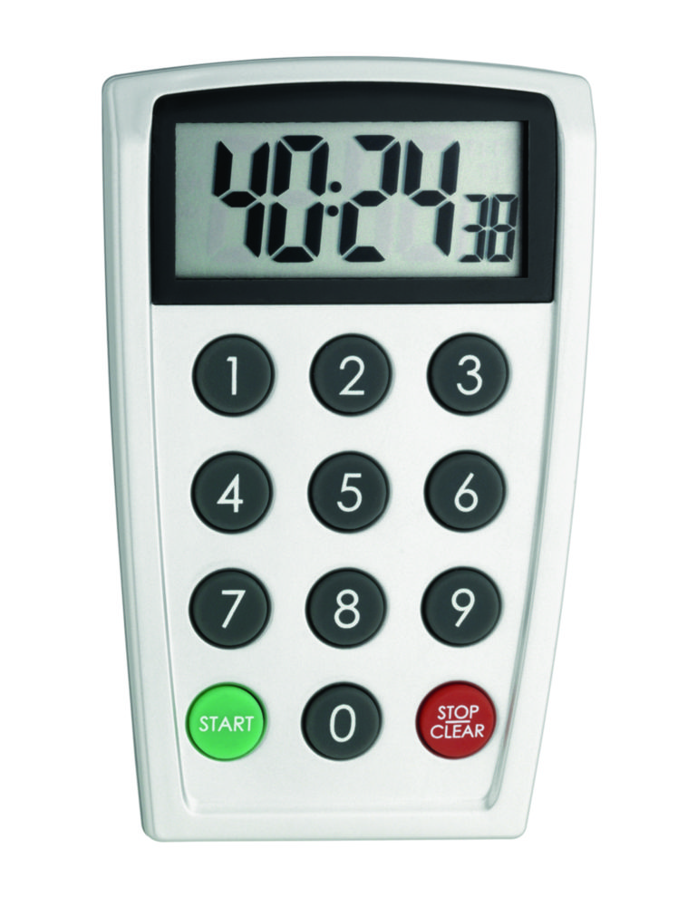Digital countdown timer and stopwatch, direct numeric time setting | Type: TFA 38.2026