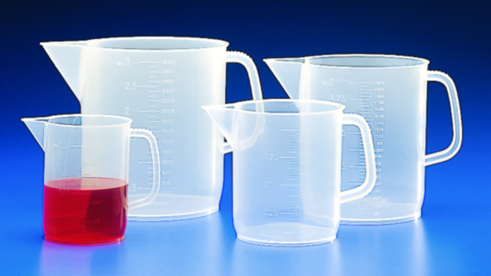 Measuring jugs with handle, PP | Nominal capacity: 500 ml
