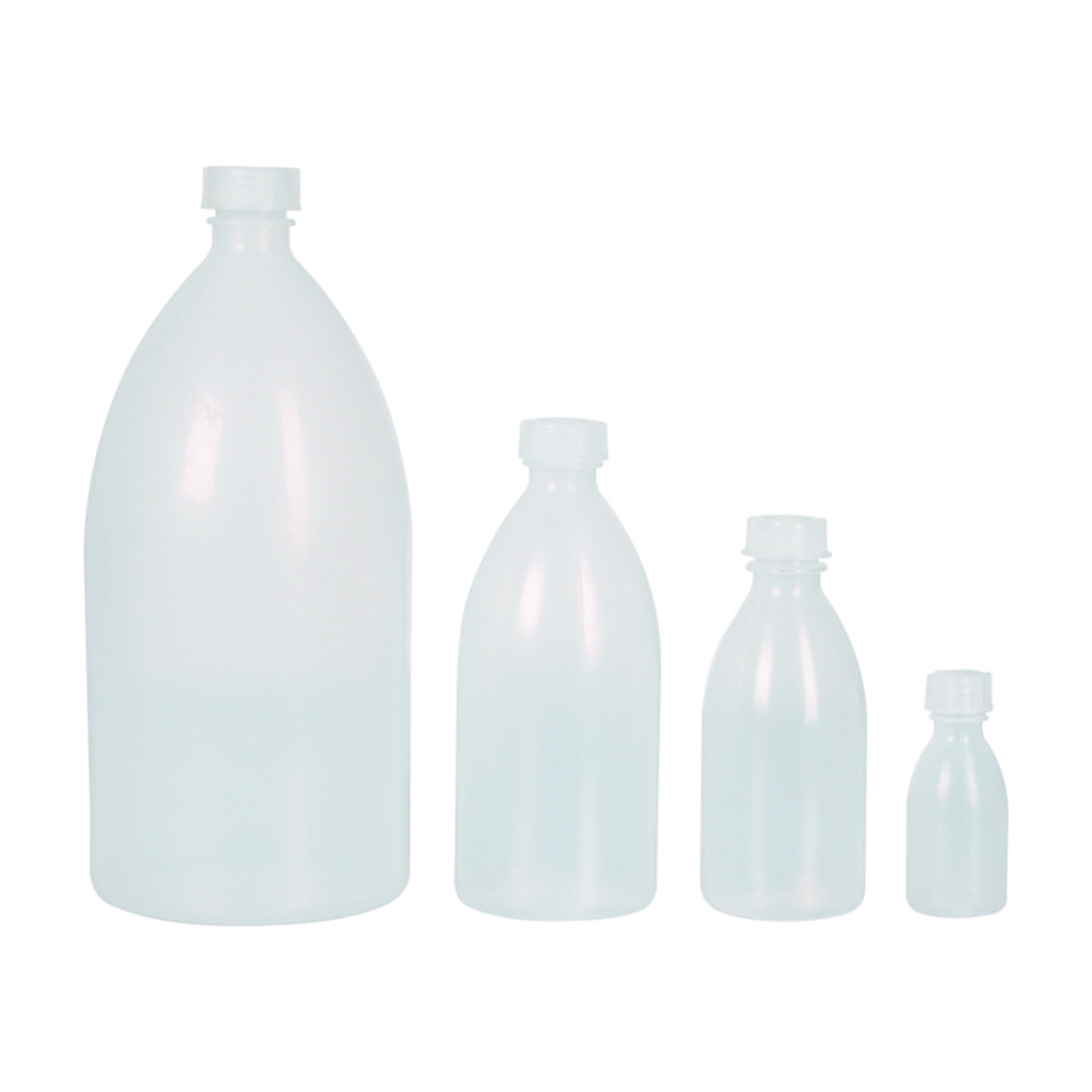 LLG-Enghalsflaschen, LDPE, Sparpack | Nennvolumen: 2000 ml