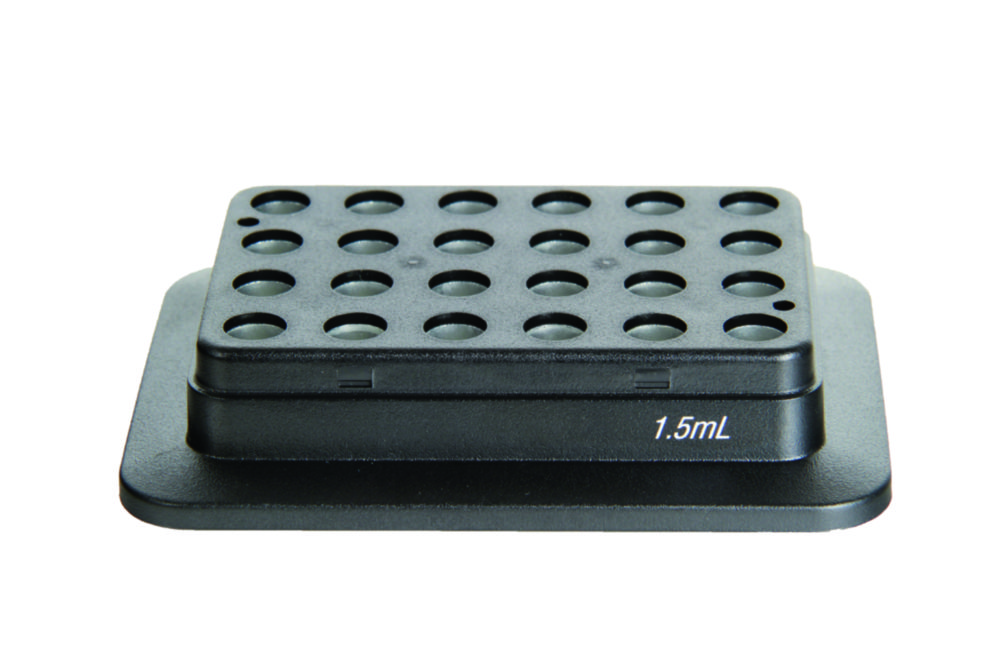 Heating blocks for Thermo shaker LLG-uniTHERMIX 1 and 2 | For: 24 tubes, 2.0 ml*