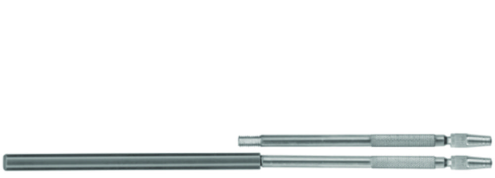 Dissecting needle holder | Type: Aluminium shaft with plastic handle