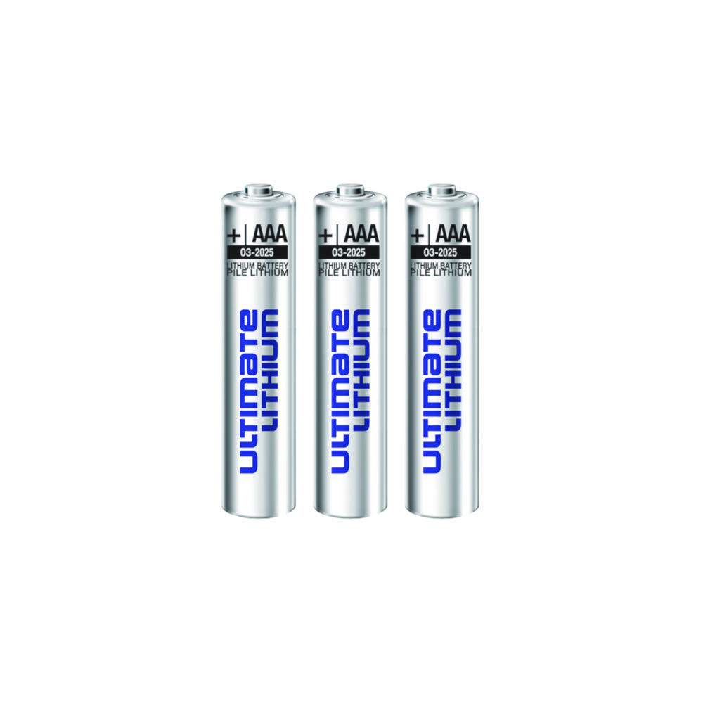 Batterien, Lithium | Typ: AAA