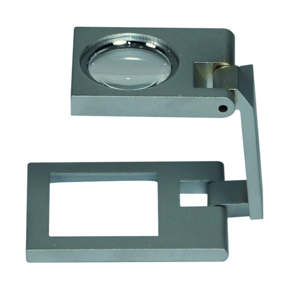 Precision linen testers, metal | Lens mm: diam. 31.5