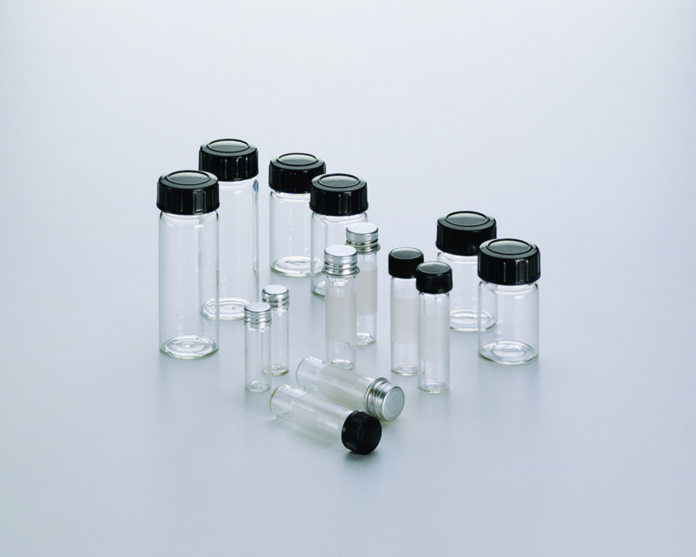 Präparategläser, Kalk-Soda-Glas, mit Schraubverschluss | Nennvolumen: 15 ml