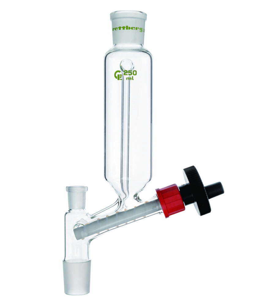 Dispensing funnel, borosilicate glass | Nominal capacity: 250 ml