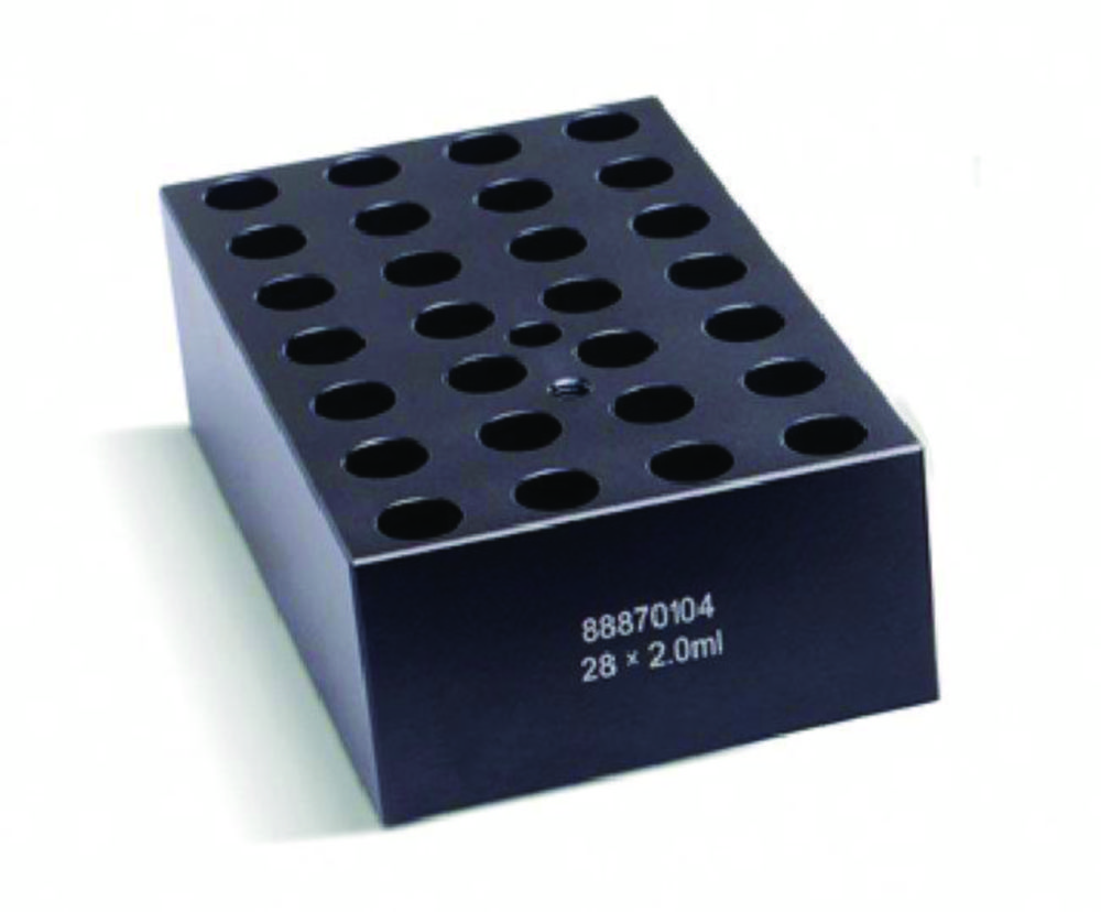 Changeable blocks for Thermo Scientific™ Dry Baths / Block Heaters | For tubes: 2.0 ml