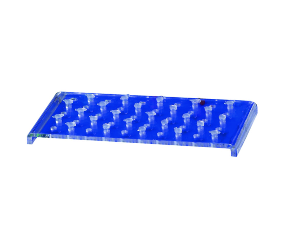 Gefäßhalter für Mikrotiterplattenschüttler SH-200 / Mikrotiterplatteninkubator INC-200D | Beschreibung: Gefäßhalter für 0,2 ml Gefäße