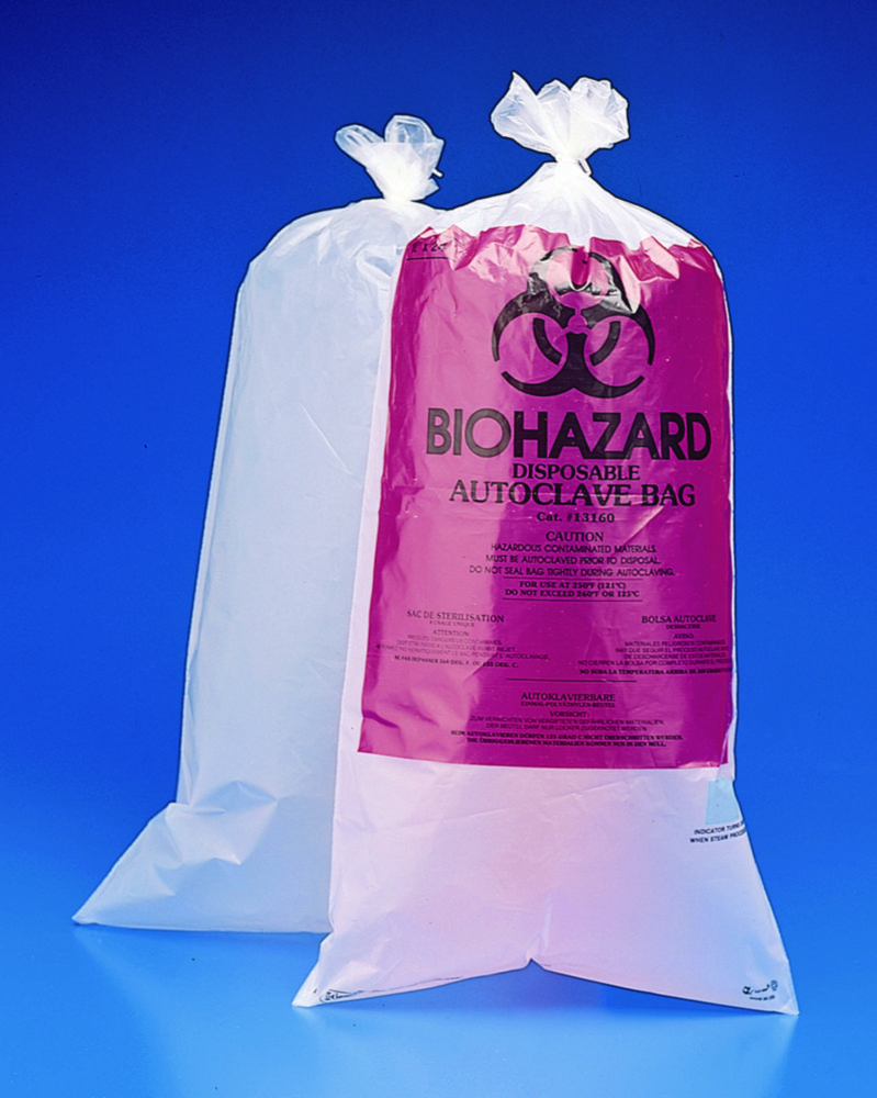 Biohazard waste bags, PP