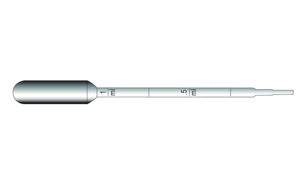 LLG-Pasteur pipettes, PE | Nominal capacity: 1 ml