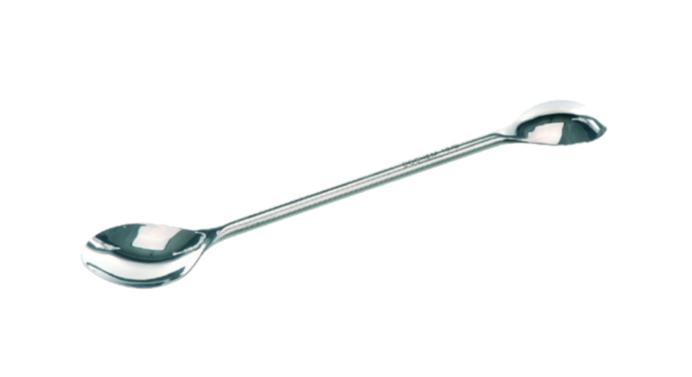 Reagent spoons, 18/10 steel