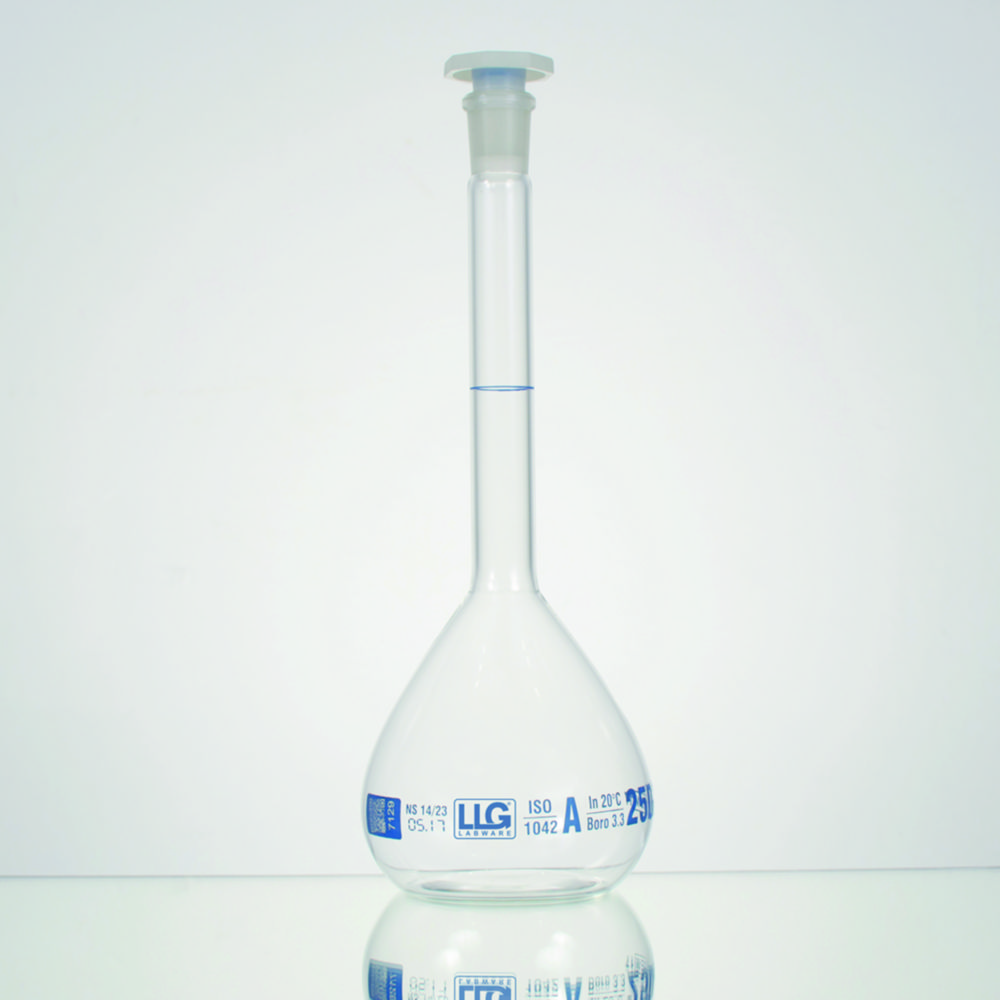 LLG-Volumetric flasks, borosilicate glass 3.3, class A | Nominal capacity: 5 ml